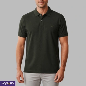 Signature Men S Dark Army Green Regular Fit Polo T Shirt Buy H S Marketing Pvt Ltd Online for CLOTHING