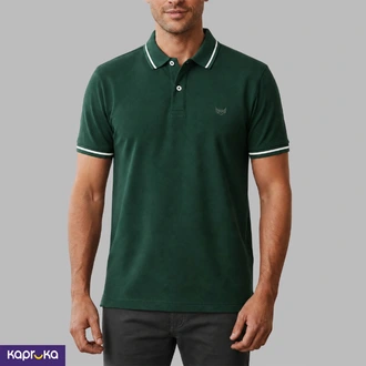 Signature Men S Leaf Green Regular Fit Polo T Shirt Buy H S Marketing Pvt Ltd Online for CLOTHING