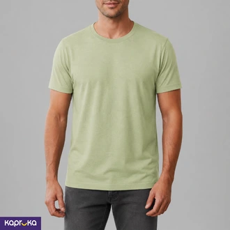 Signature Men S Crew Neck Regular Fit Light Green T Shirt  Online for none