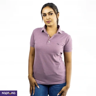 Signature Womens Classic Purple Polo T Shirt Buy Clothing and Fashion Online for specialGifts