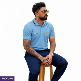 Signature Mens Lion Logo Polo T Shirt Buy Signature Online for CLOTHING