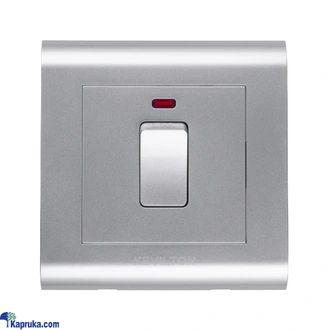 Kevilton Modular Series Silver 20a Double Pole Switch  Online for none