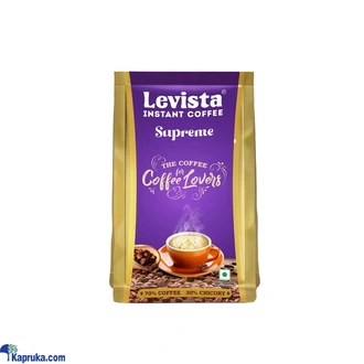 Levista Supreme Instant Coffee 100g Pouch Buy SST Coffee Online for GROCERY