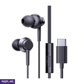 Type C Handsfree Tangle-Free Wired Earphones - Jet Black  Online for none