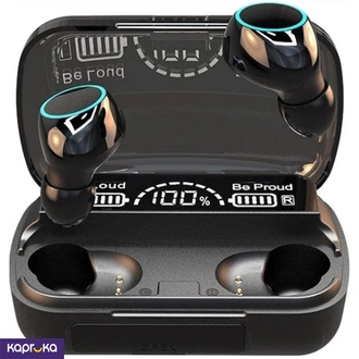 Wireless Smart Touch Earbuds - Black Flip Case, LCD Display  Online for none