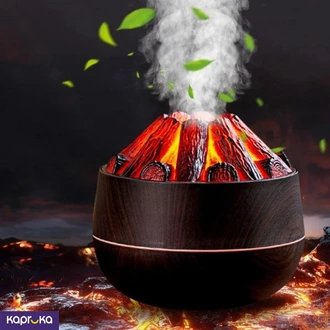 Artificial Charcoal Fire Air Humidifier And Lamp Teek Black  Online for none