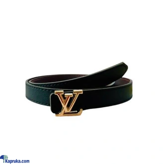 Fashionable Double Side Multicolor LV Metal Buckle Adjustable Belt For Women Girl Buy Fashion | Handbags | Shoes | Wallets and More at Kapruka Online for specialGifts