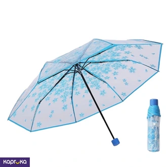Transparent Japanese Style Blue Sakura Cherry Blossom Traveling Rain Umbrella Buy Fashion | Handbags | Shoes | Wallets and More at Kapruka Online for specialGifts