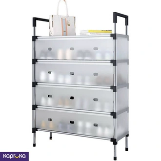 5 Tier Shoe Rack With Dustproof Layer Covers  Online for none