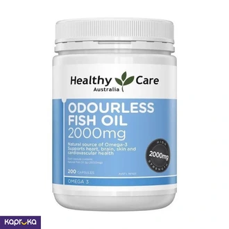 Healthy Care Odourless Fish Oil 200 Capsules  Online for none