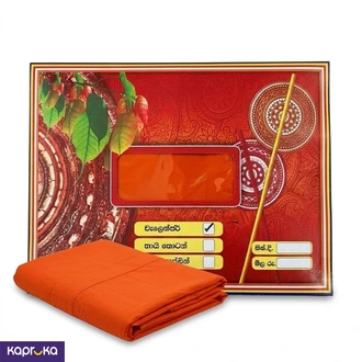 Challenger Cotton Sivuru With Box Premium Monk Robe For Temple Offerings And Katina Puja  Online for none