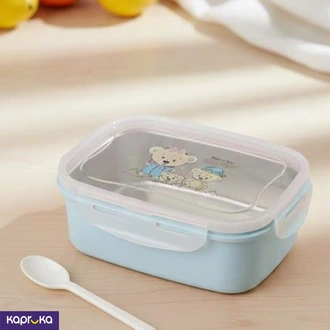 Kids School Stainless Steel Lunch Box For Boy  Online for none