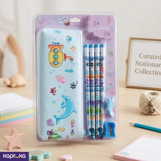 Kids Sea World Stationery Set - Back To School Gift Pack  Online for none