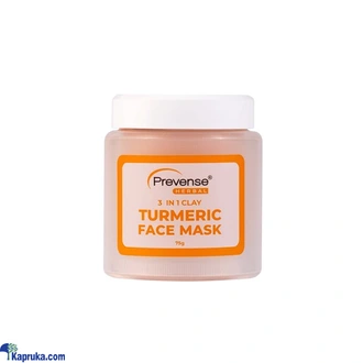 Prevense 3 In 1 Clay Turmeric Mask 75g  Online for none