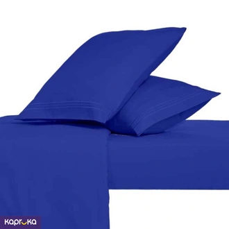 Micro Fabric Bed Sheet Colored Queen With Pillow Cases  Online for none