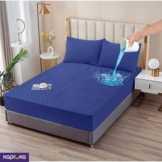 Waterproof Colored Quilted Mattress Pad King Buy Household Gift Items Online for specialGifts