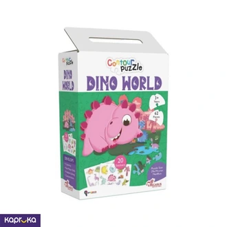 Contour Puzzles Dino World  Online for none