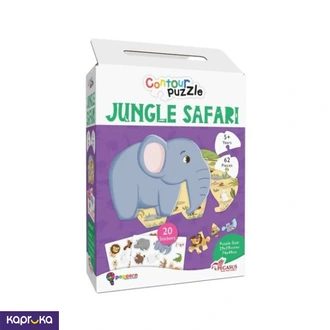 Jungle Safari Elephant Contour Puzzle  Online for none