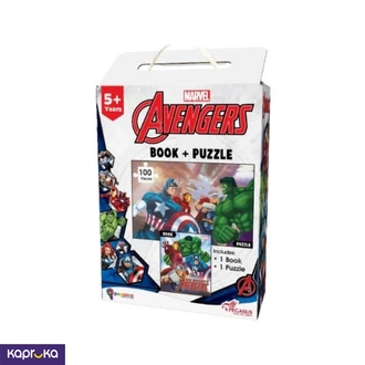 Marvel Avengers Puzzle 100 Pc Puzzle Avengers Book Puzzle  Online for none