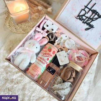Pink Bunny Birthday Box  Online for none