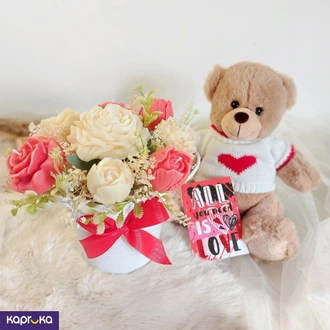 Heartfelt Romance Birthday Giftset Buy A wish craft Online for GIFTSET