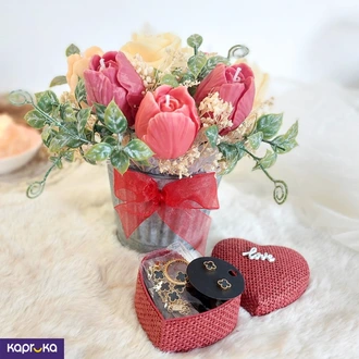 Sweet Surprise For Her Birthday Giftset Buy A wish craft Online for GIFTSET