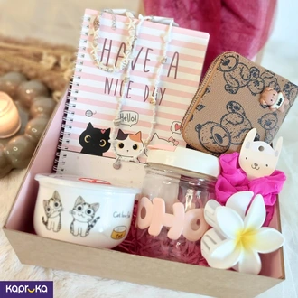 Pretty Kitty Birthday Giftset  Online for none