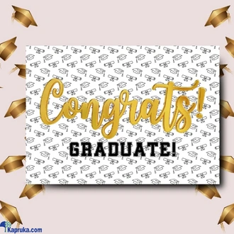 Graduation Congratulation Greeting Card  Online for none