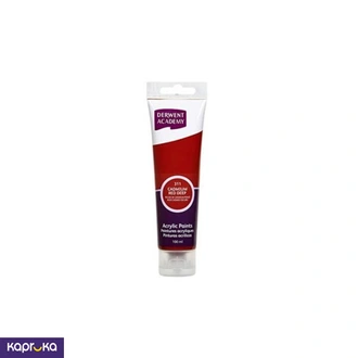 Derwent Academy Acrylic Paint Tubes 100ml Cadmium Red Deep  Online for none