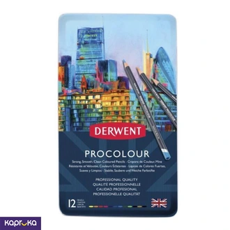 Derwent Procolour Pencils Tin X12  Online for none