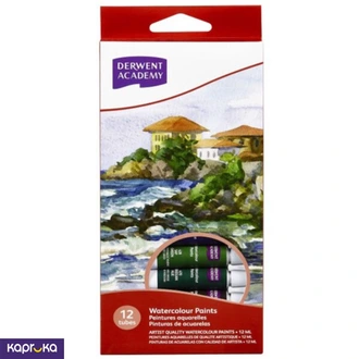 Derwent Academy Watercolour Paint 12 Ml 12pk  Online for none