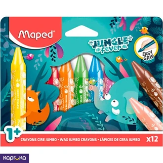 Maped Wax Jumbo Crayons 12 Buy childrens Online for specialGifts