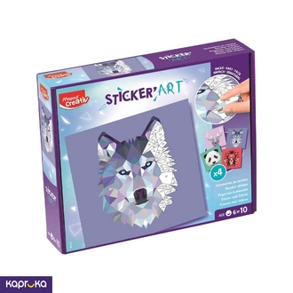 Maped Creativ Stickerart Animal Images X 4  Online for none
