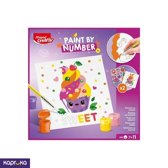 Maped Creativ Paint By Numbers Sweet Buy childrens Online for specialGifts