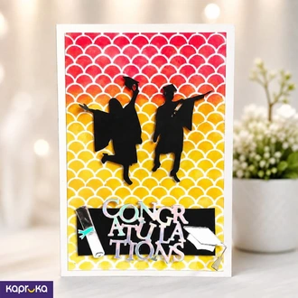 Graduation Greeting Card - 3D Handmade Congratulations Card  Online for none