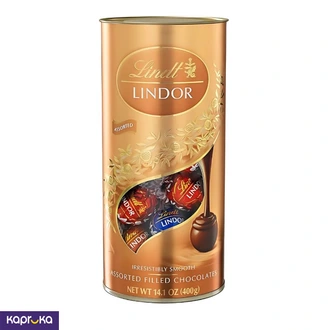 Lindt Lindor Assorted Chocolate Filling Tube 400g  Online for none
