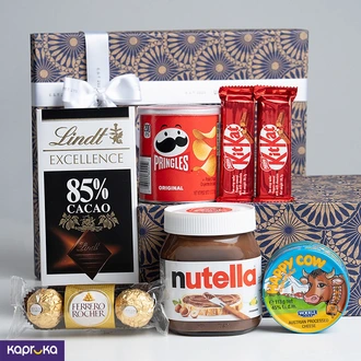 Golden Indulgence Hamper Box  Online for none