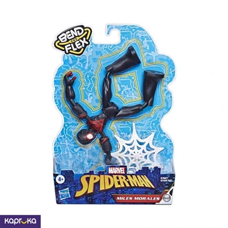 Marvel Spider Man Bend And Flex Miles Morales 15cm Action Figure  Online for none