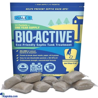 Walex Toilet Bio Active - 12 Packets  Online for none