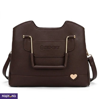 Elegant Brown Handbag  Online for none