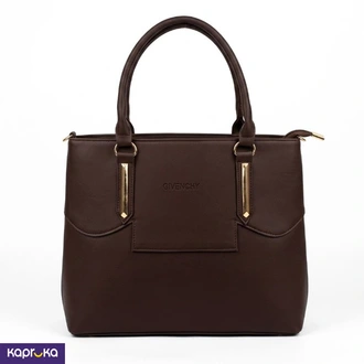 Luxe Ladies Handbag Coffee Brown  Online for none