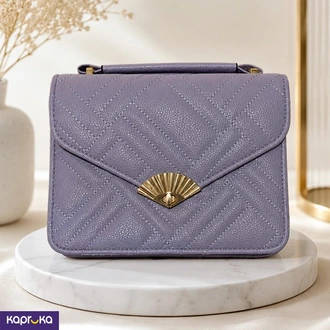 Elegant Lavender Quilted Handbag Buy Fashion | Handbags | Shoes | Wallets and More at Kapruka Online for specialGifts