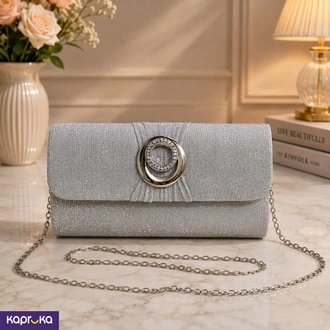 Clutch Bag With Rhinestone  Online for none