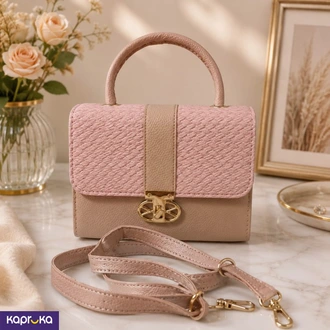 Elegant Handbag Two Tone Colour  Online for none