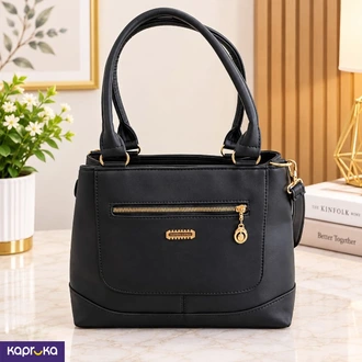Classic Black Handbag  Online for none