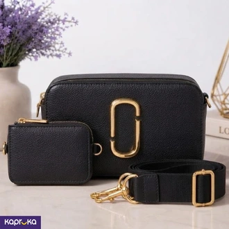 Classic Handbag With Wallet Black - 3pc Crossbody Set Sri Lanka  Online for none