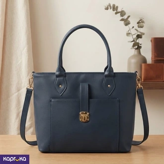 Elegant  Handbag Dark Dusty Blue Buy Fashion | Handbags | Shoes | Wallets and More at Kapruka Online for specialGifts