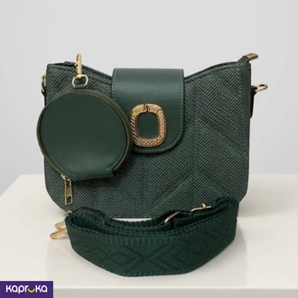 Classic Luxe Handbag Green Buy Fashion | Handbags | Shoes | Wallets and More at Kapruka Online for specialGifts