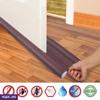 Under Door Draft Stopper 90cm - Brown Door Gap Sealer Sri Lanka  Online for none