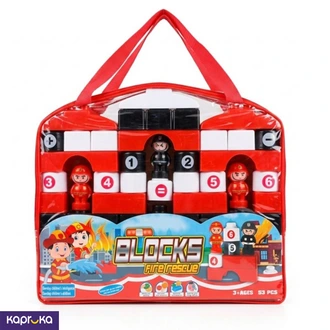 53pcs Fire Rescue Building Block Set  Online for none